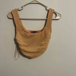 Tan Zara Top